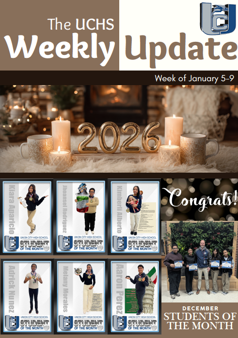 UCHS Weekly Update: January 5-9, 2026
