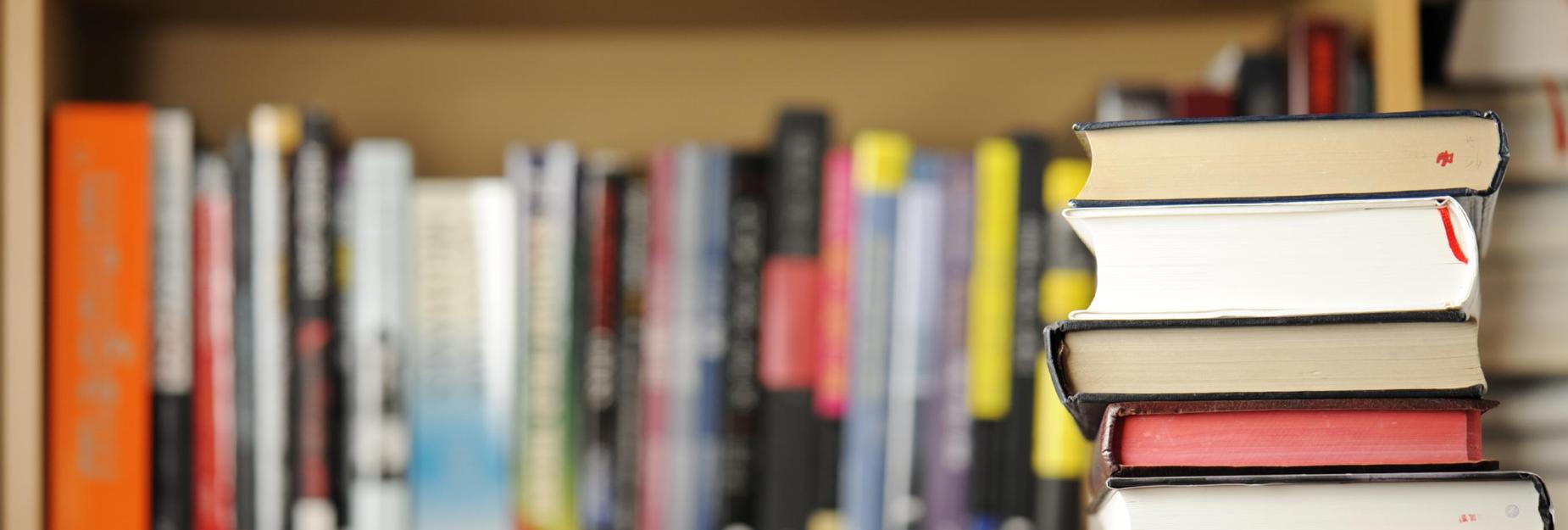 Background image of books