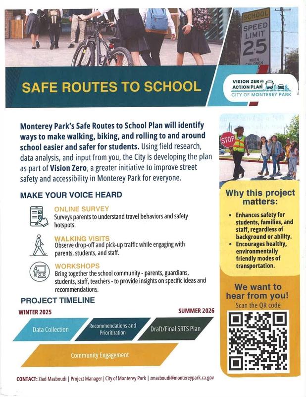 SAFE ROUTES TO SCHOOL Featured Photo