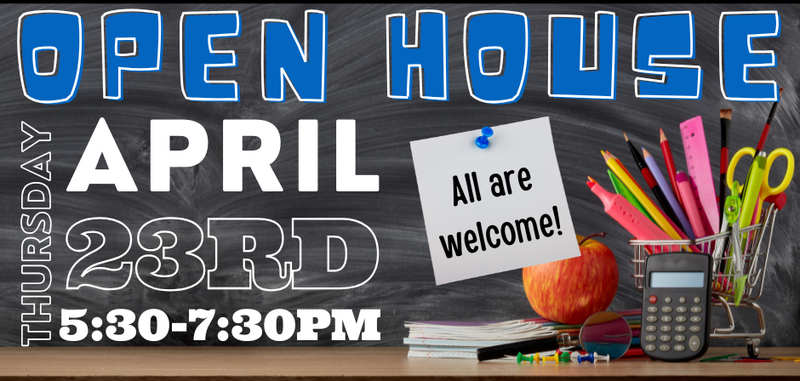 Join us for our Spring Open House! Click here for the details.