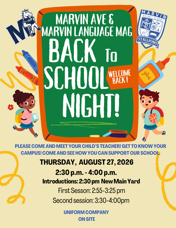 back to school flyer