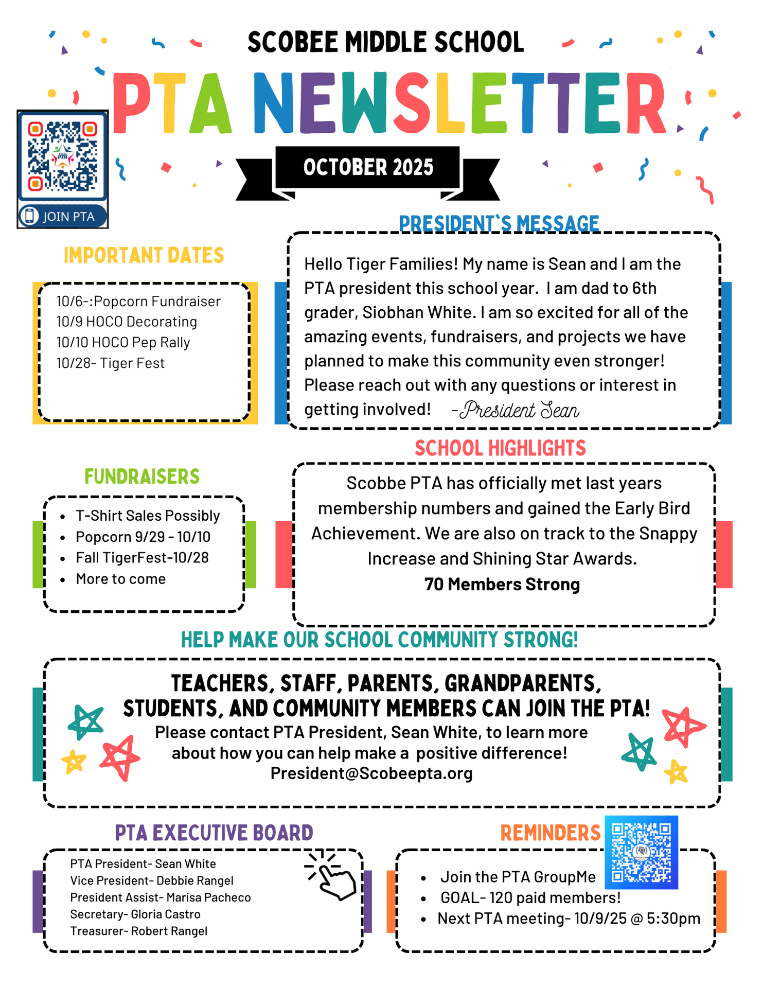 PTA Newsletter