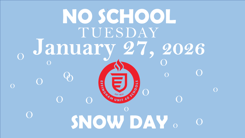 No School Jan 27