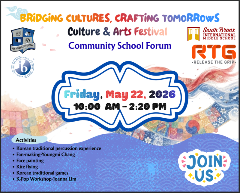 Culture & Arts Festival / Community School Forum
