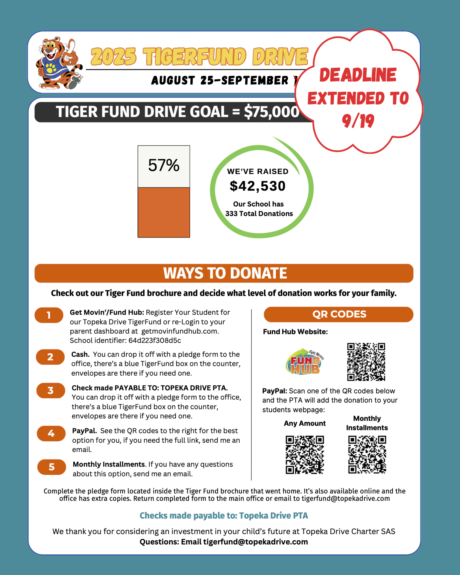 Tiger Fund Updates Image