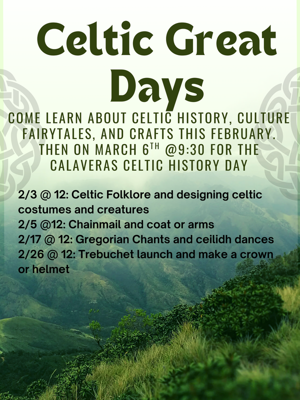 Celtic Great Days Flyer
