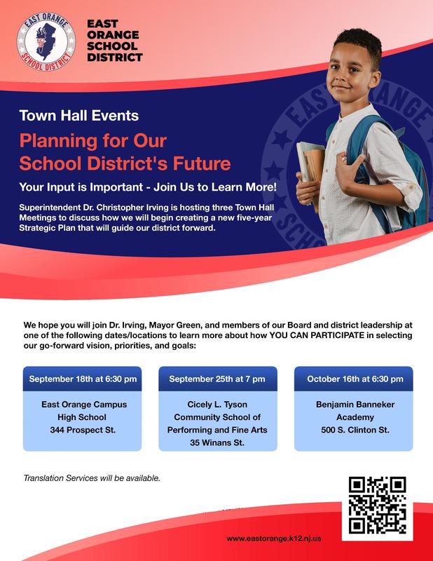East Orange Town Hall: Planning for Our School District’s Future