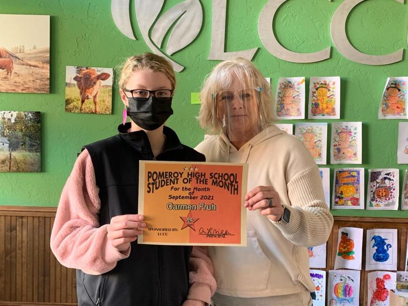 September 2021 Student of the Month