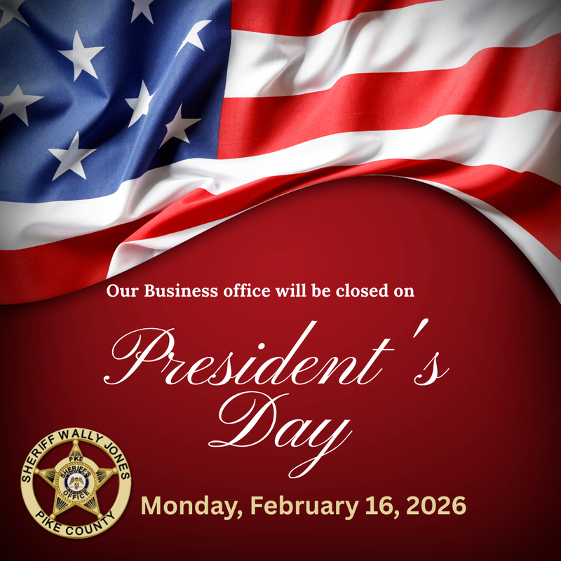 Pike County Sheriff’s Office Holiday News