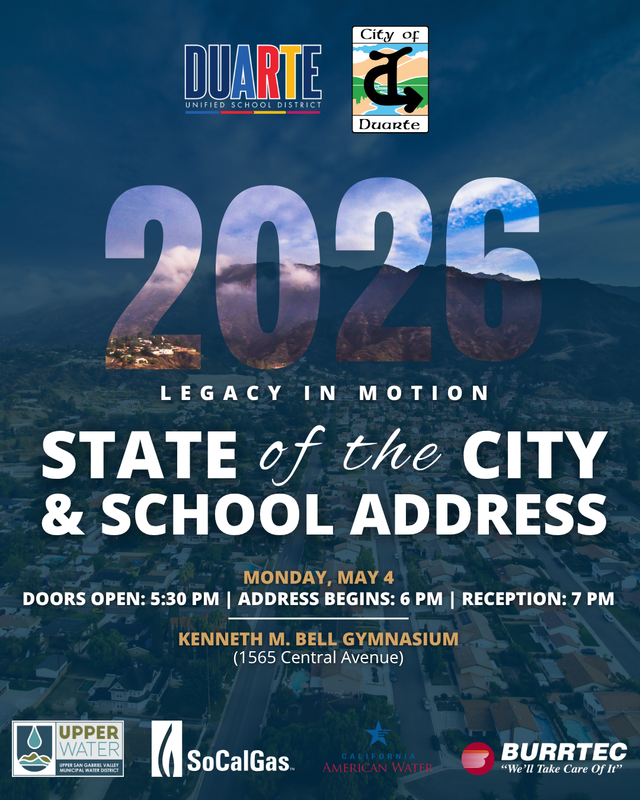2026 State of the district flyer