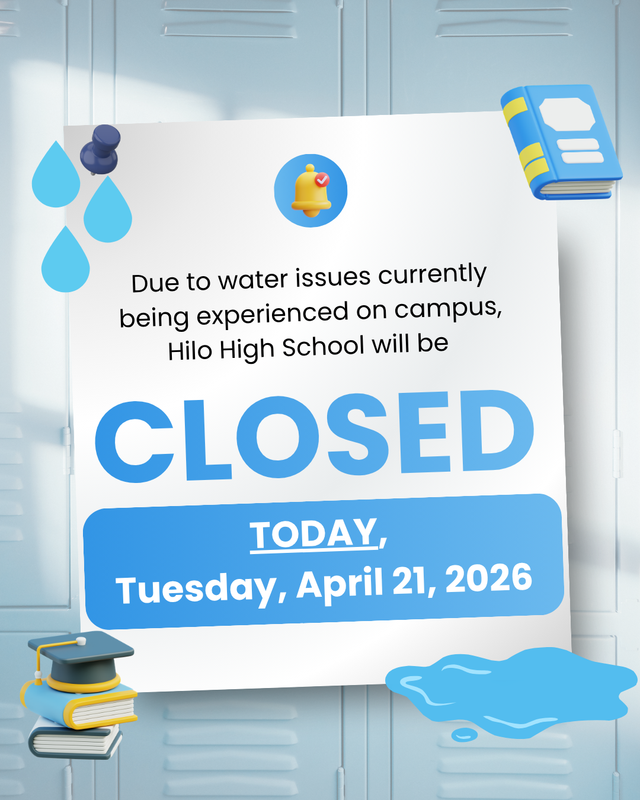 SCHOOL CLOSED Tuesday April 21st