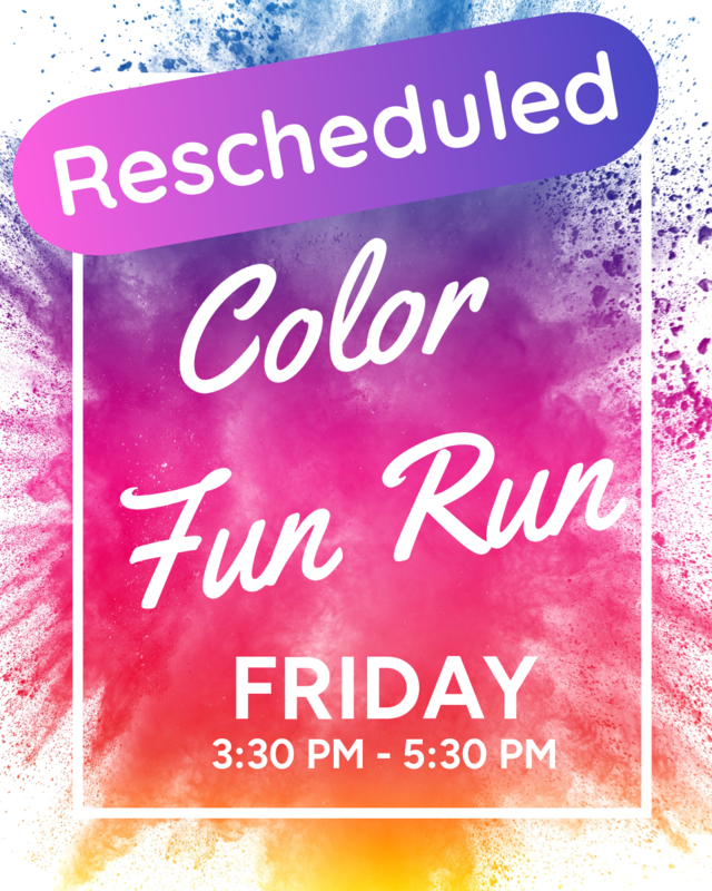 Color Fun Run Flyer