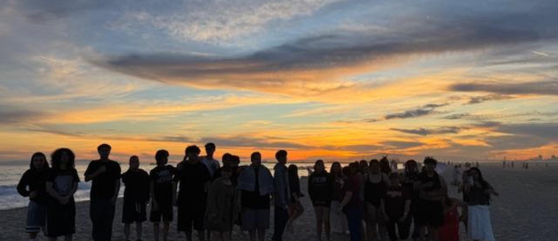 Senior Sunset at Seal Beach