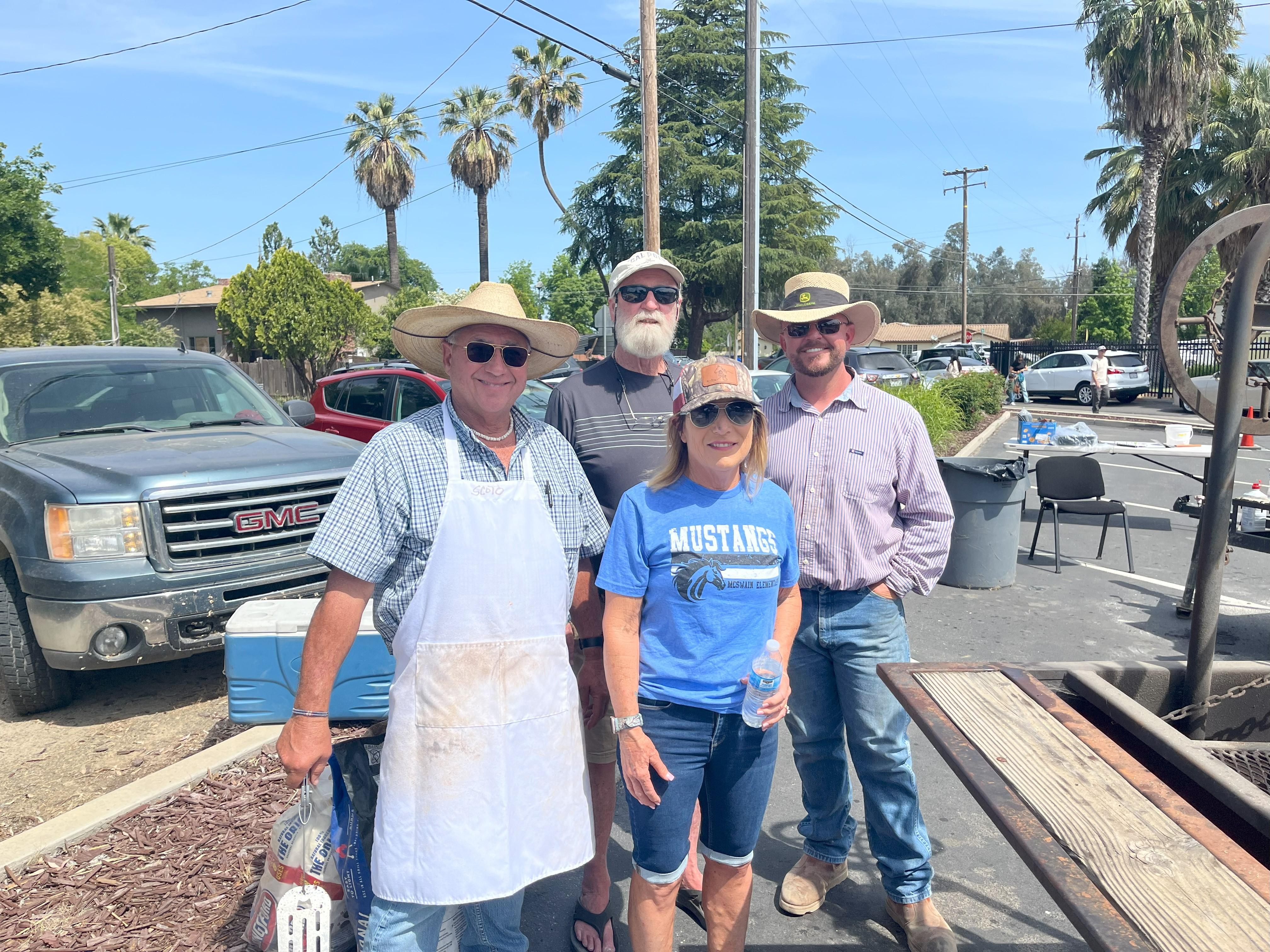 McSwain School Board at our Family BBQ 2025