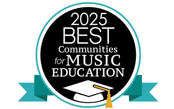 2025 Best Communities for Music Education brought to you by the NAMM Foundation.