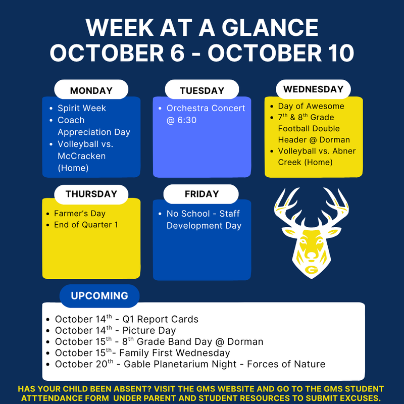 Week at a Glance