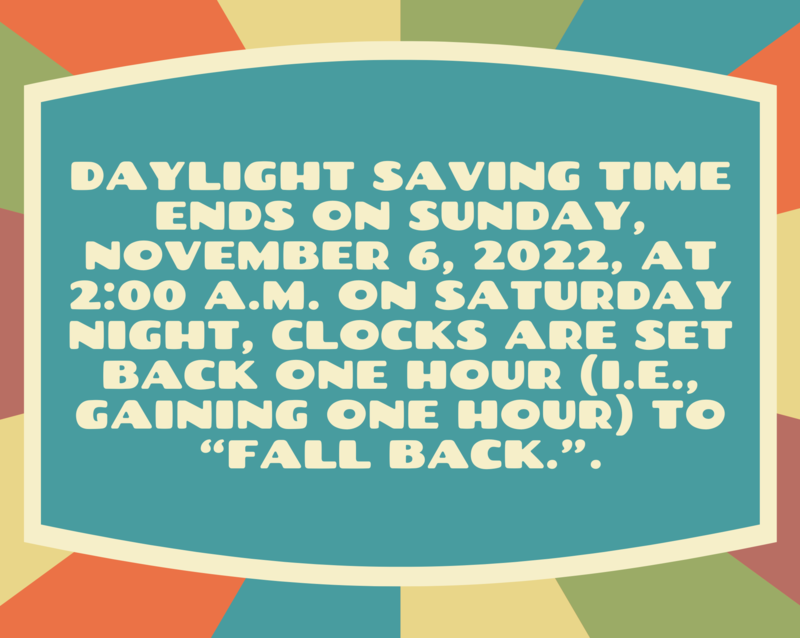 Daylight Savings Time