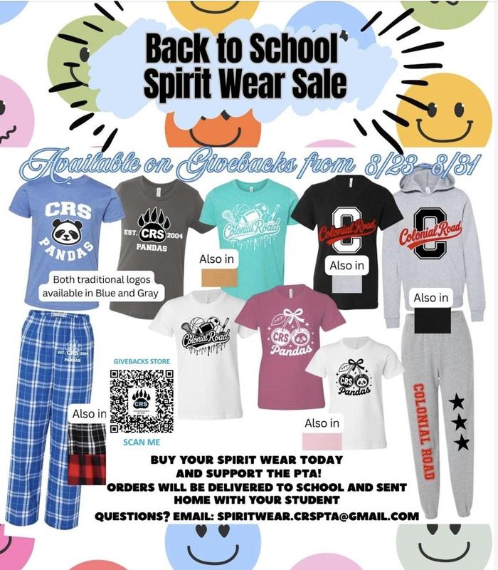 Panda Pride Spirit Wear