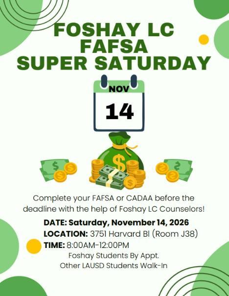 FAFSA Super Saturday Featured Photo