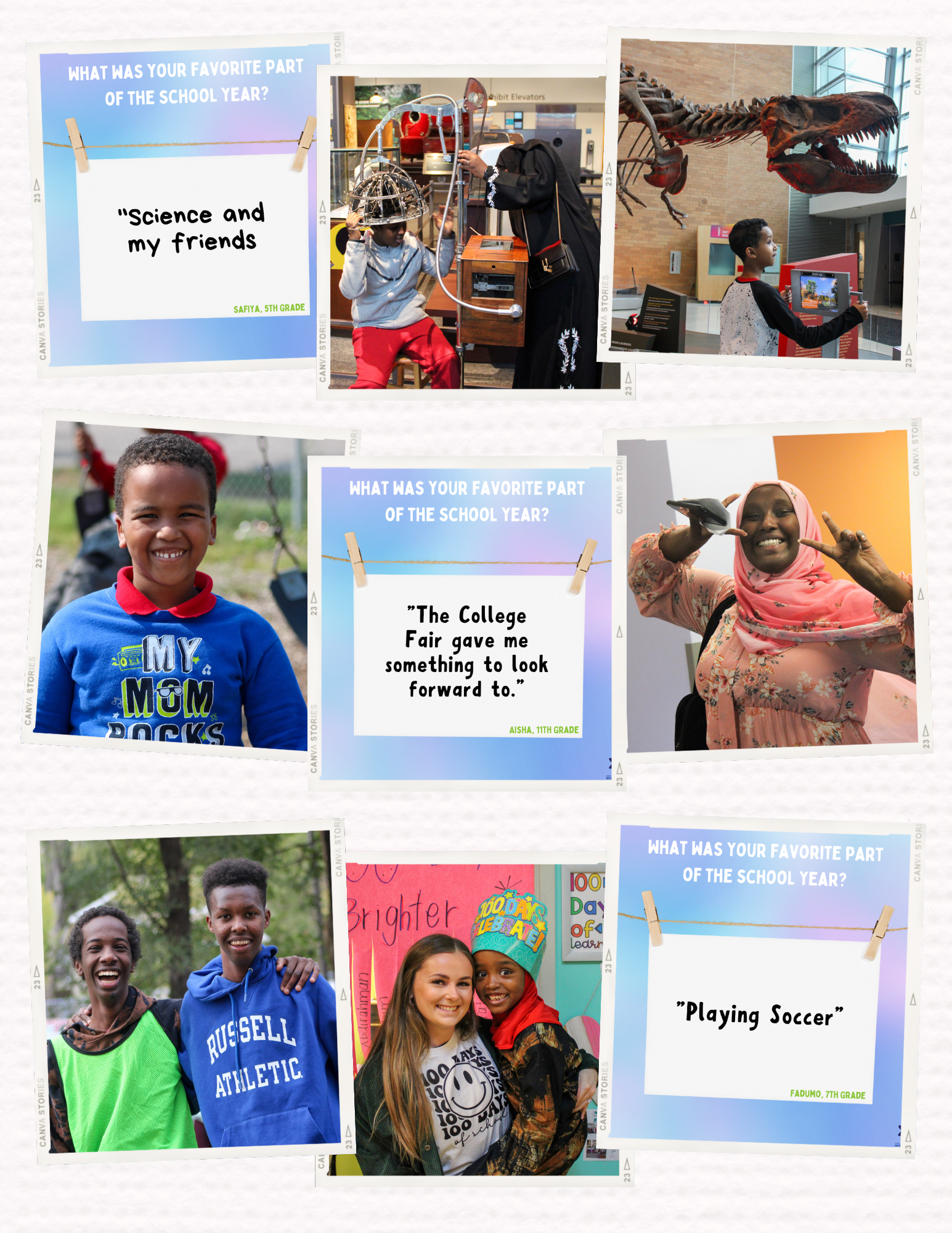 This week, we're sharing some of our favorite moments from the last year. What was your favorite part of this year?