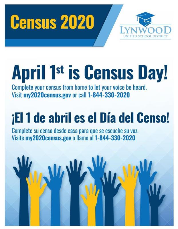 April 1st is Census Day! | El 1 de abril es dia del Censo! Featured Photo