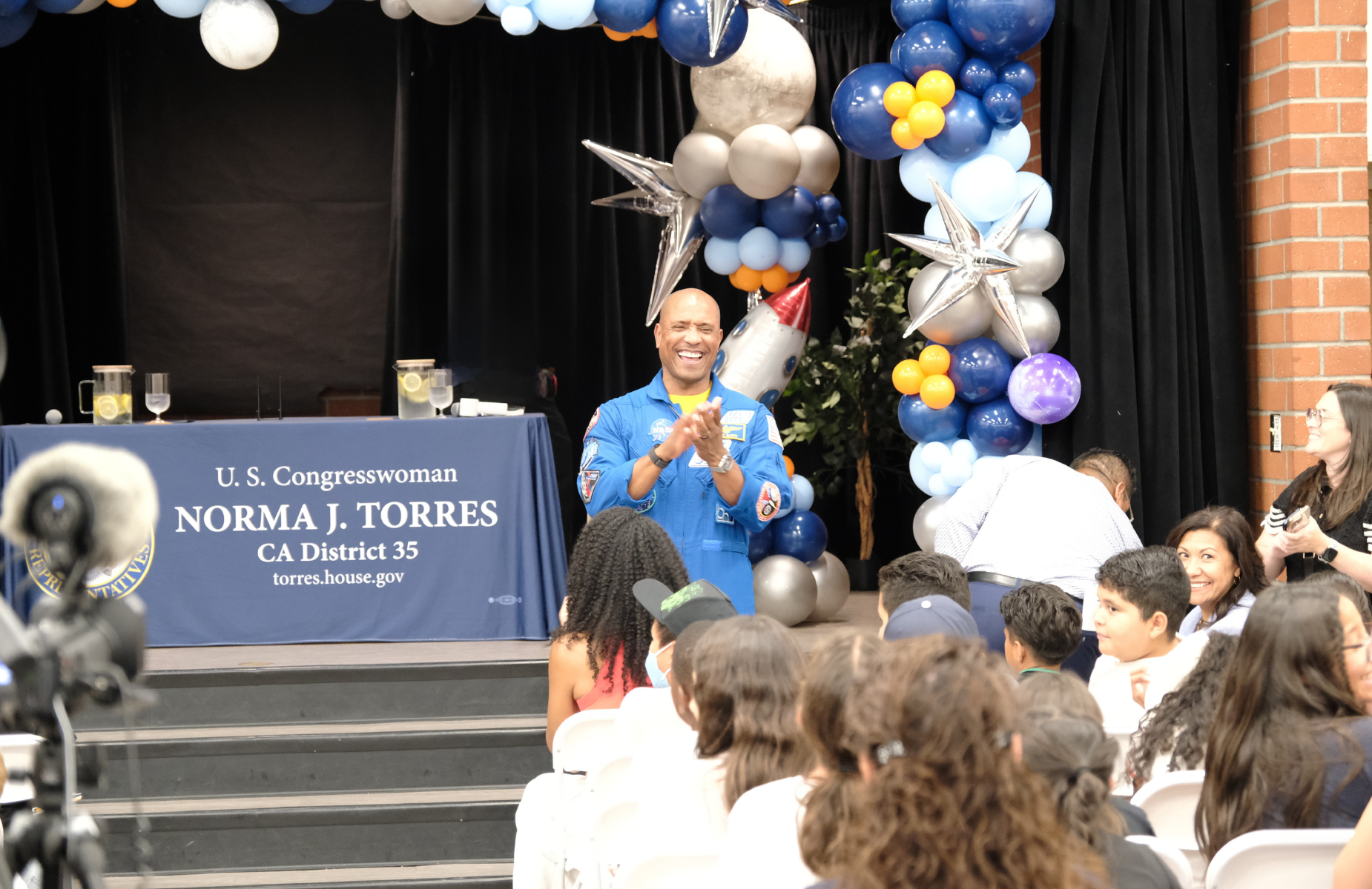Glover Visit photos - image for news story