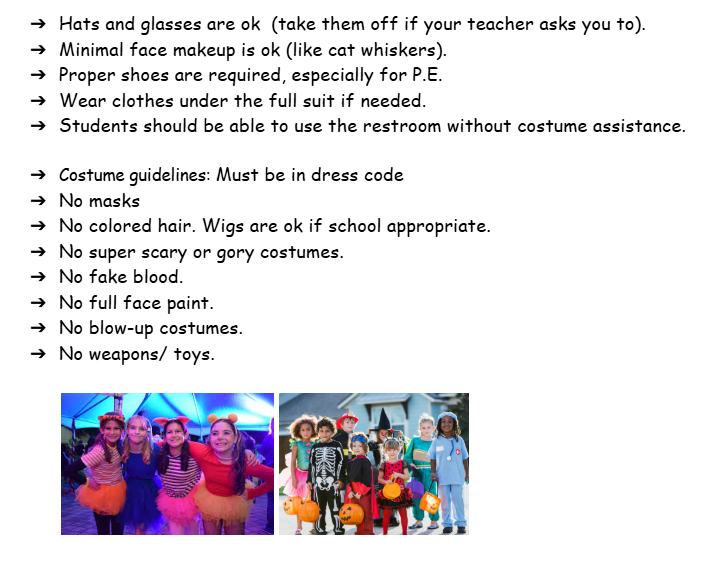 Halloween Costume Guidelines Featured Photo