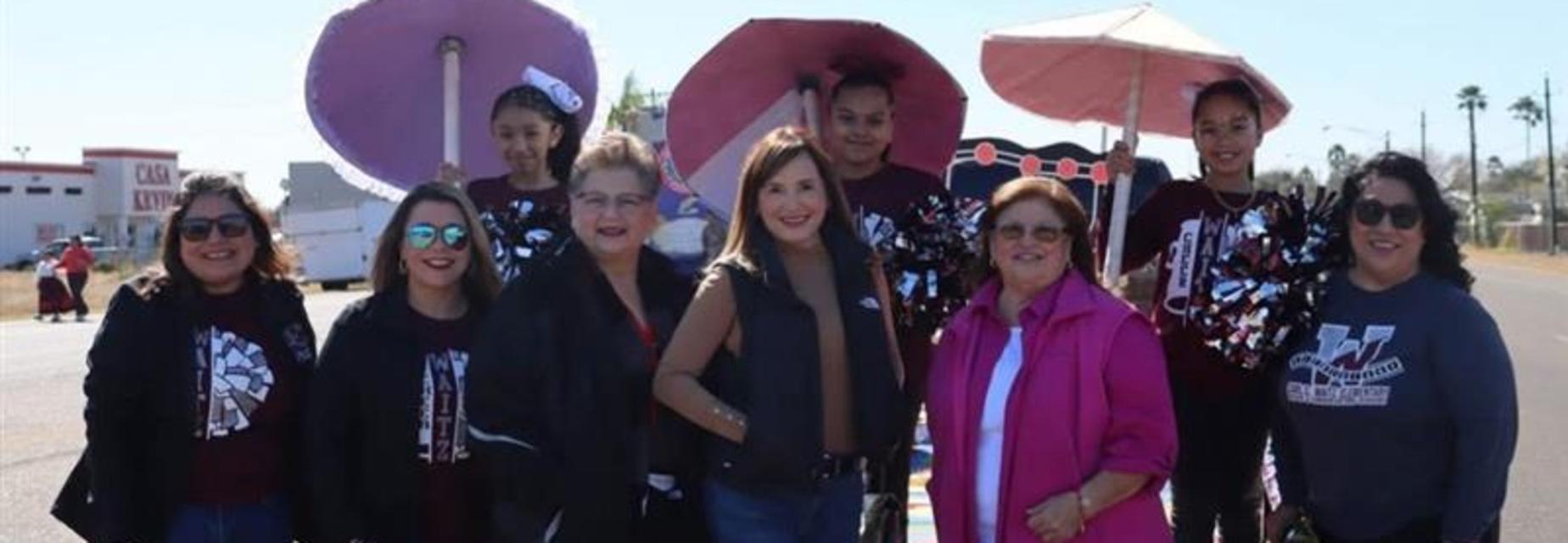 board members at parade