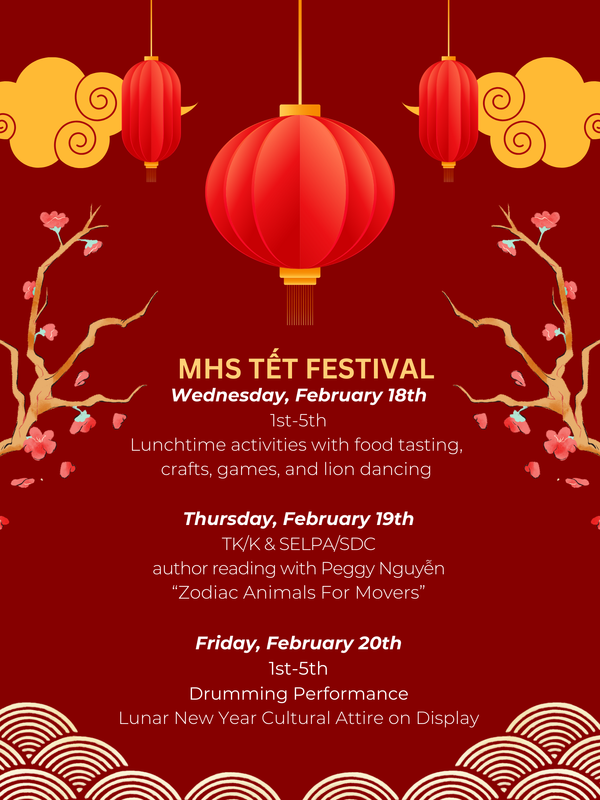 MHS Lunar New Year Festivities - throughout the month of February Featured Photo