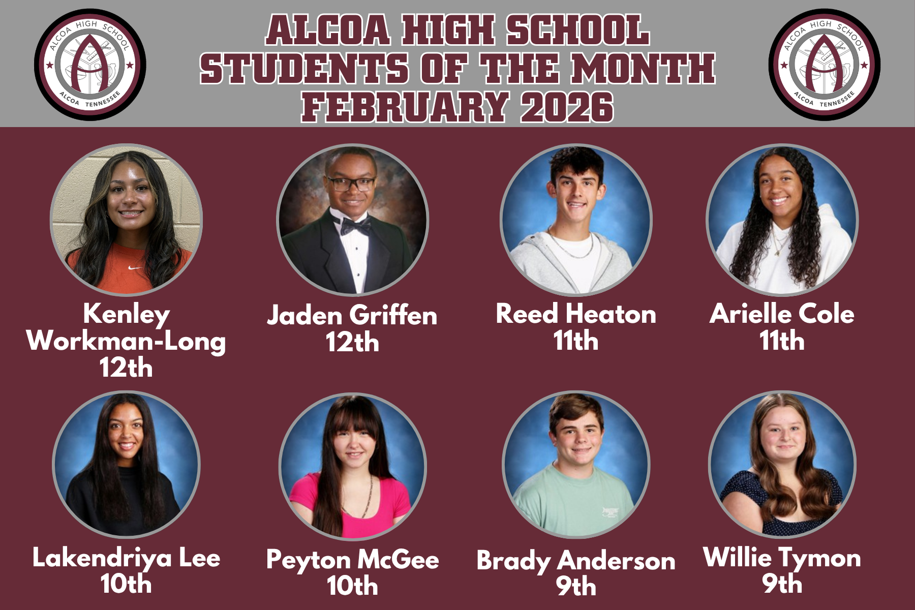 students of the month