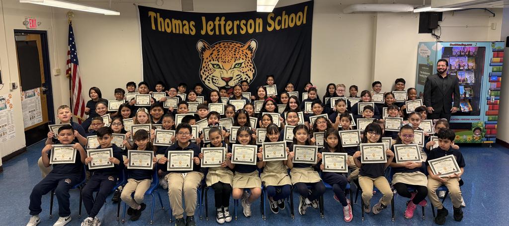 Jefferson School Honor Roll Students
