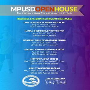 Preschool and Adult School Open House