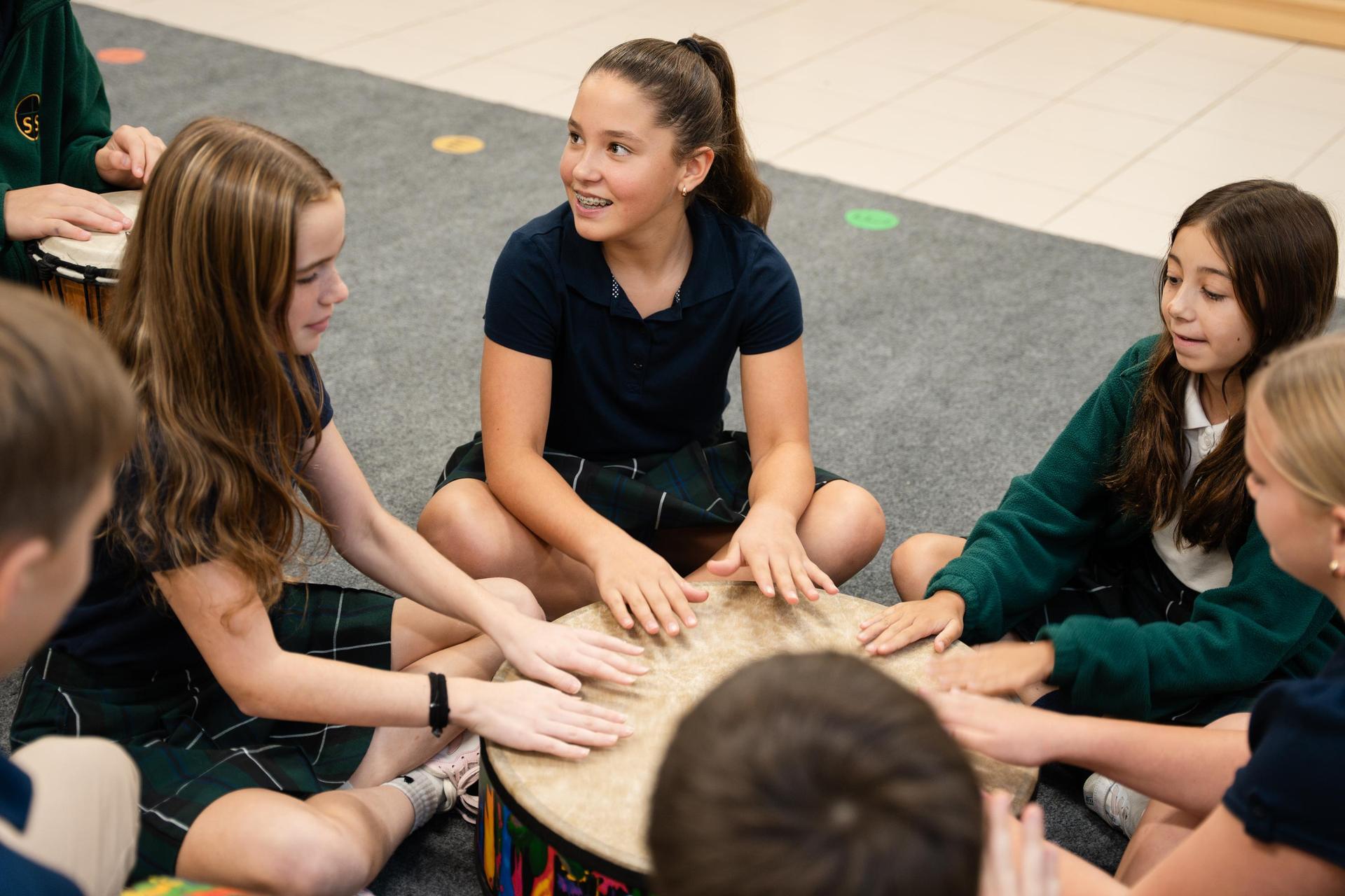 Students Music Class 