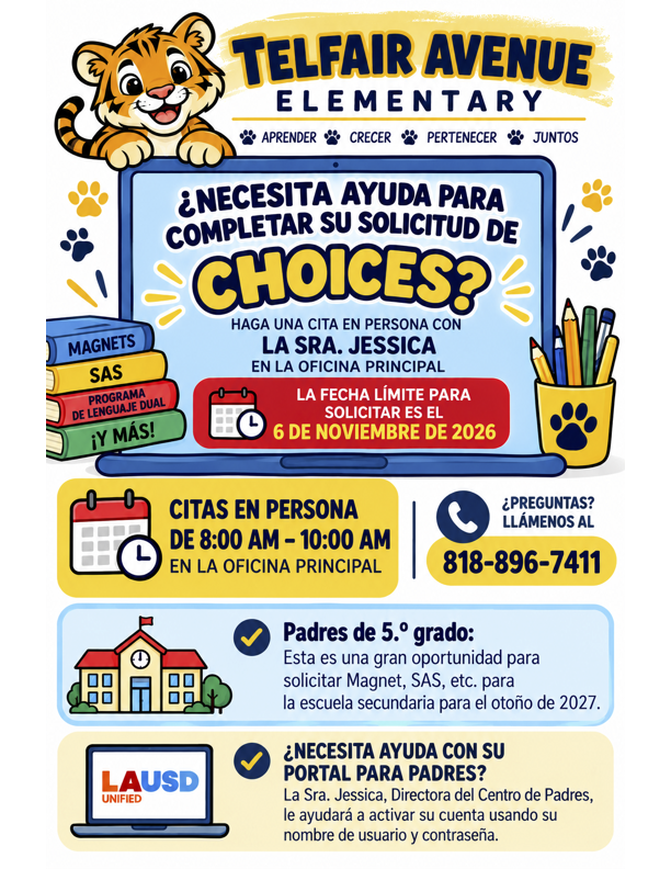 ¿Necesita Ayuda Para Completar Su Solicitud De Choices?