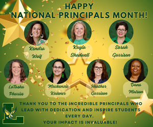 LISD National Principals Month flyer