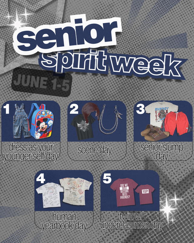 Fun themed days for Senior Week explained