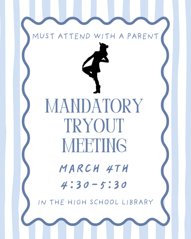 Pacesetter Tryout Reminder!