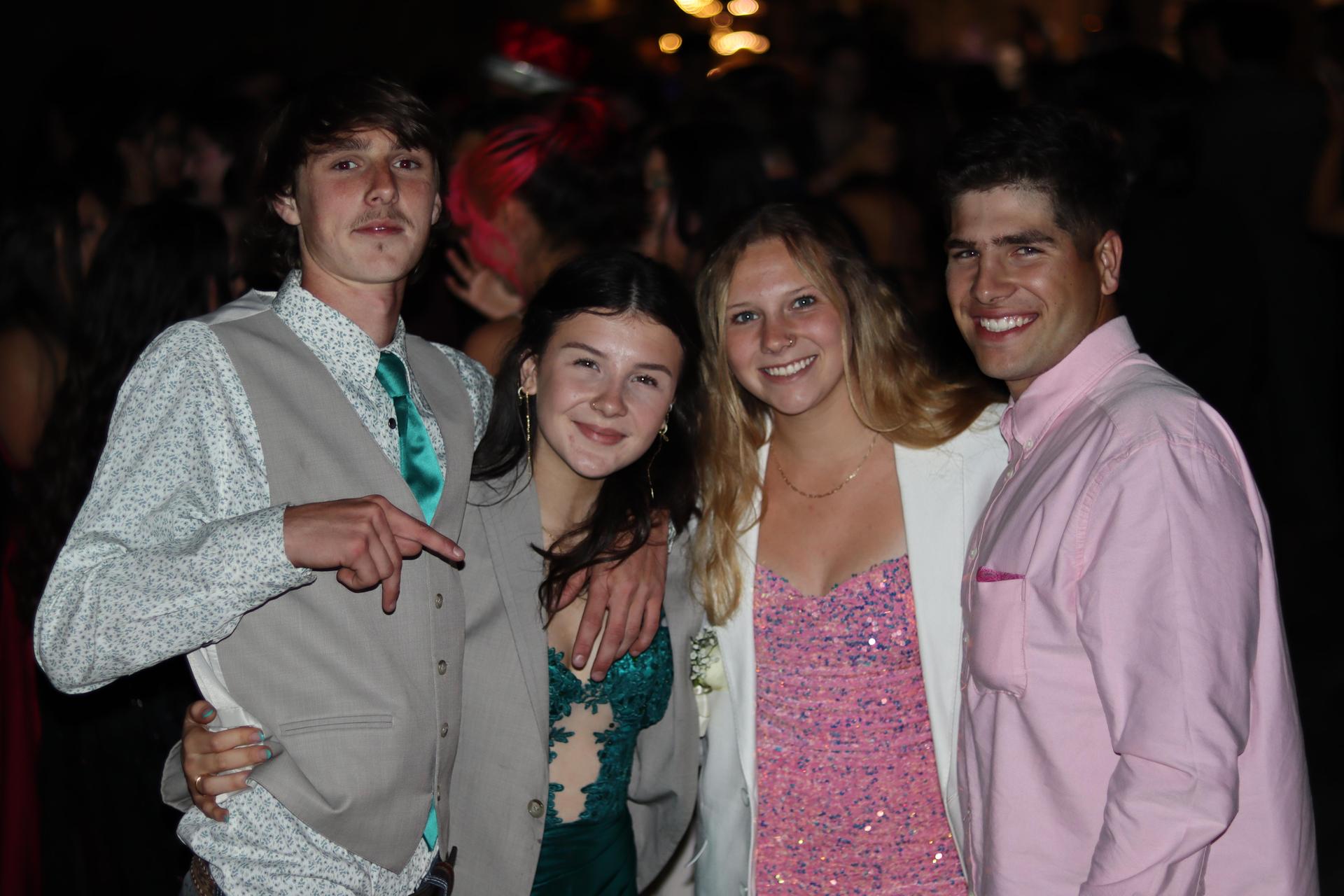 students enjoying Prom night
