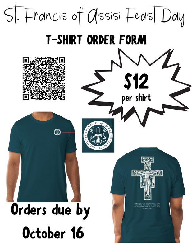 T-Shirt Order form QR code