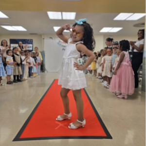 She's moving up to Kindergarten!