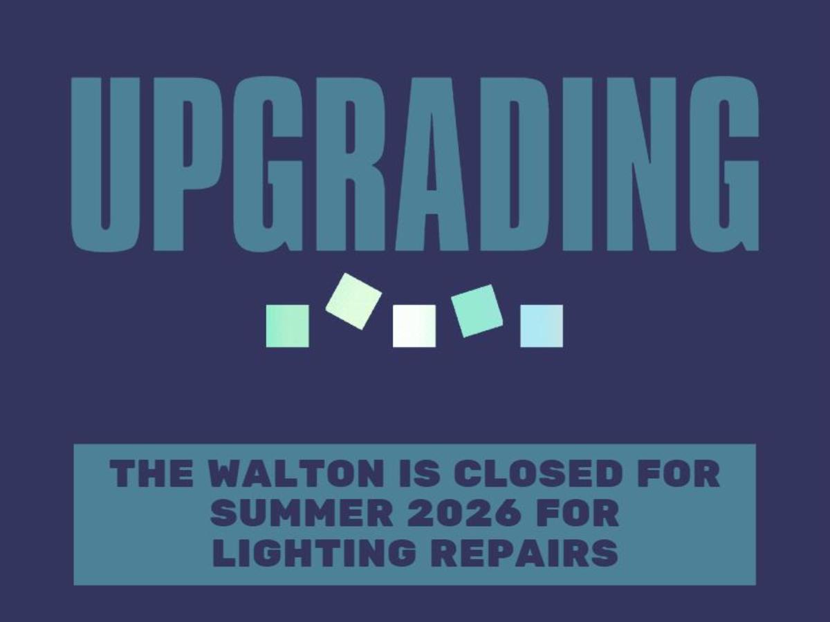 promo graphic - Walton Center closed 2026