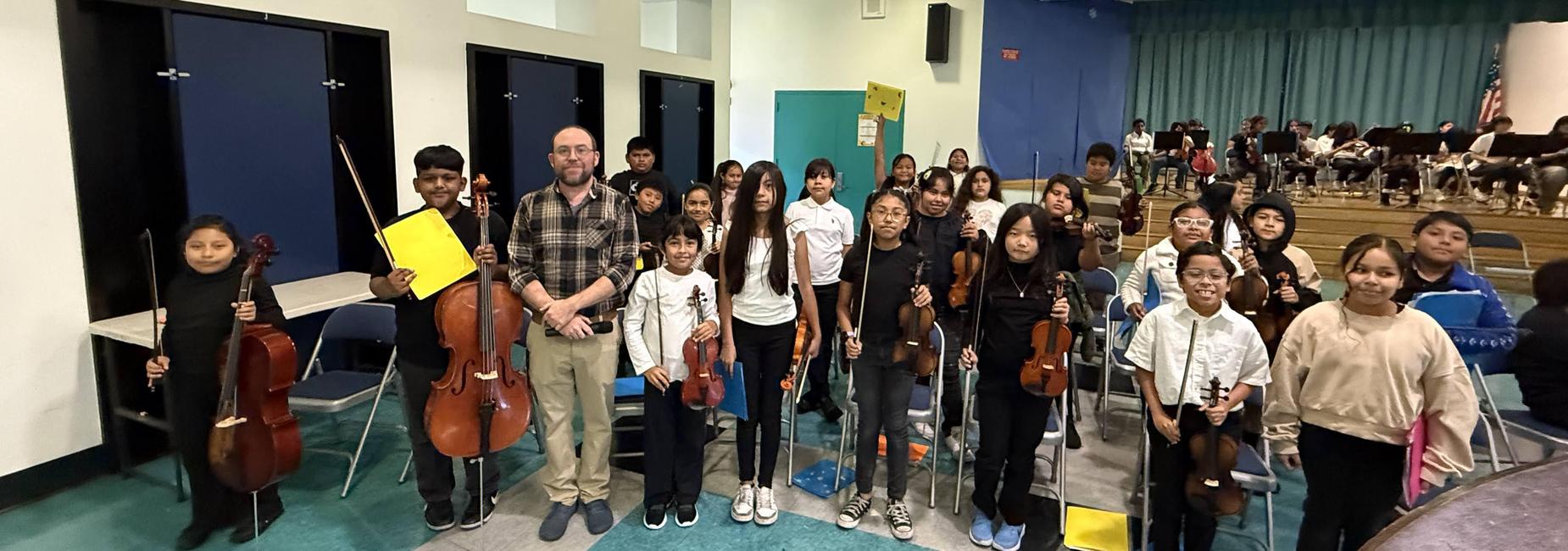 Cahuenga Elementary orchestra concert