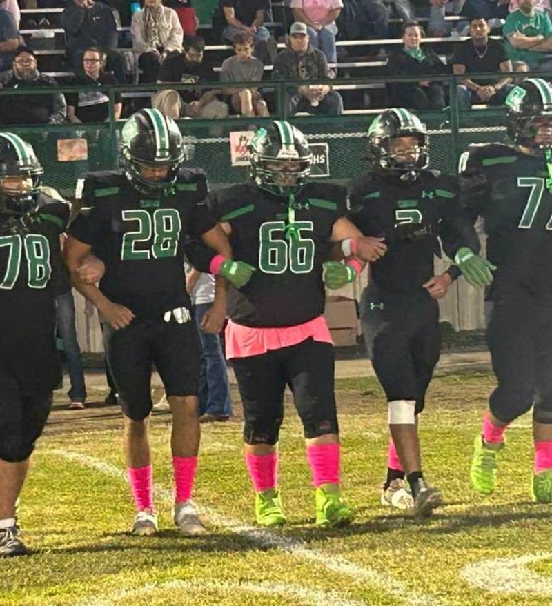 High school football captains