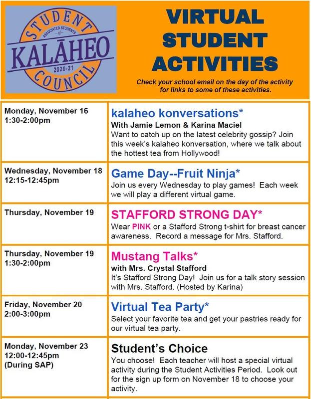 Virtual Student Activities Featured Photo