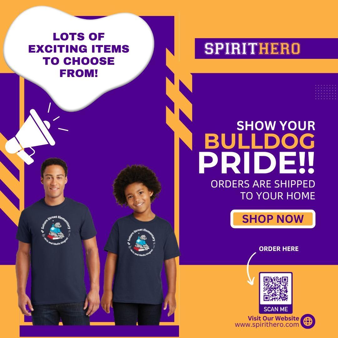 Get Your Saturn Spirit Wear / Consigue tu ropa con espíritu de Saturno Image