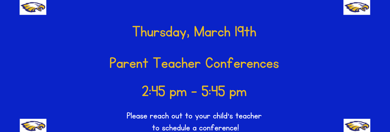 parent teacher conferences graphic
