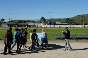 MLK march at Marshall Middle School - image for web