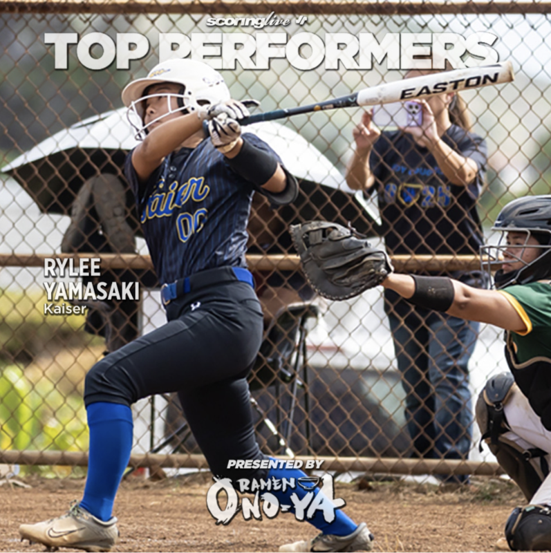 Rylee Yamasaki Top Performer