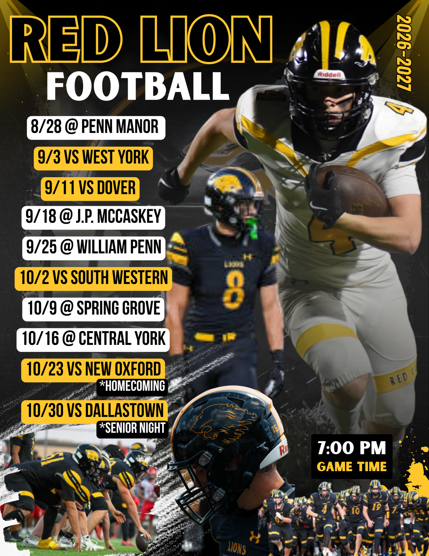 football schedule