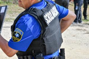 School marshal in uniform